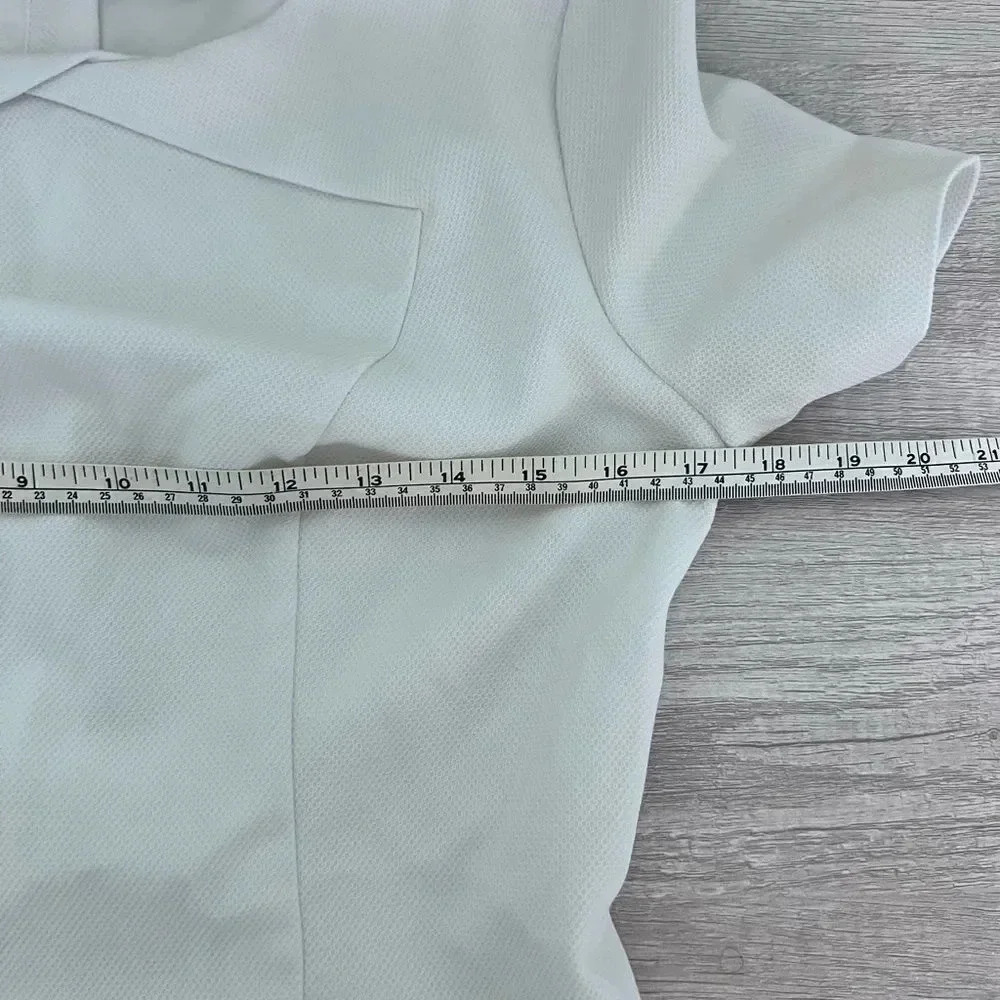 Banana Republic White Dress Size 6 - Picture 9 of 12